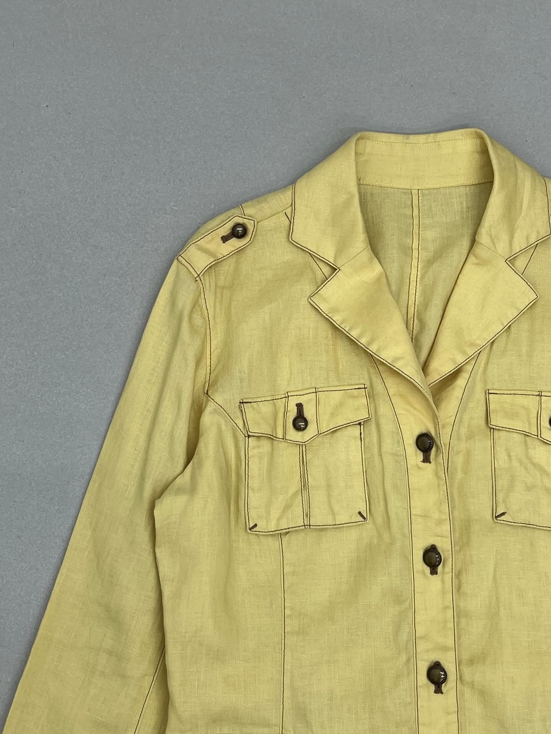 CARA CRUZ 린넨 자켓 상품이미지2