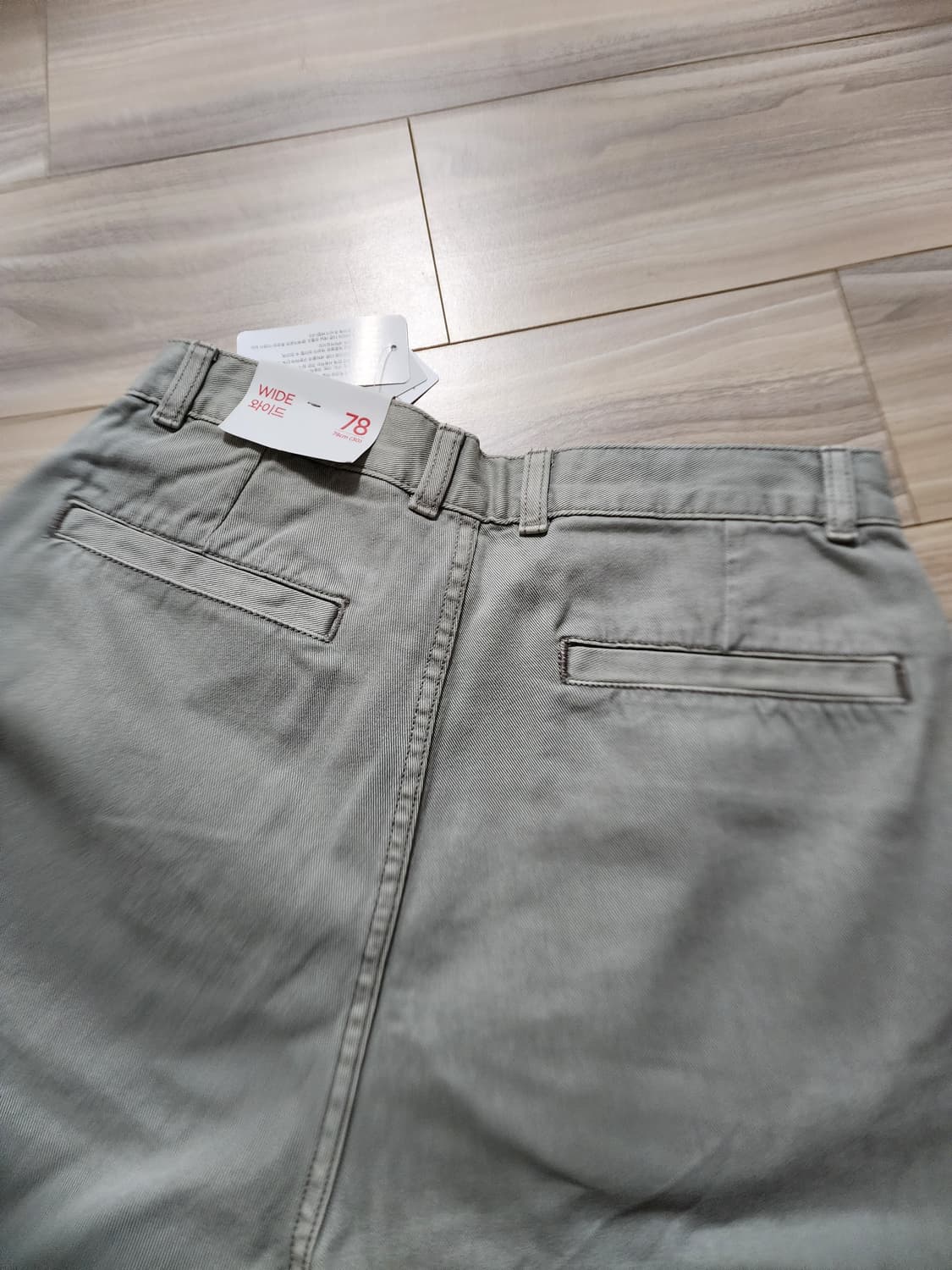 에잇세컨즈가먼트다잉팬츠바지라이트그레이 상품이미지7