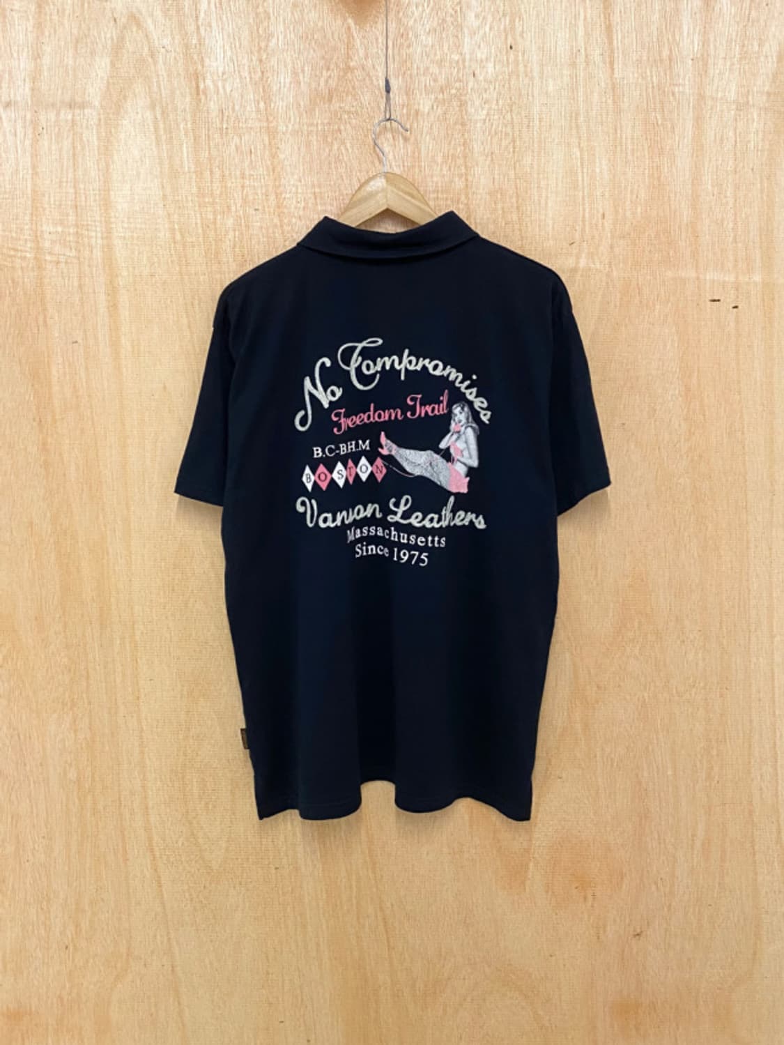 샵 세일중🧡 VANSON pin-up girl t-shirts 밴슨 상품이미지3