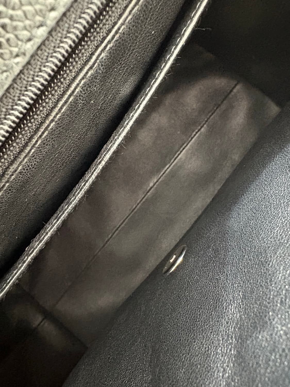 샤넬 90년대 빈티지 캐비어 켈리 탑핸들 백 상품이미지5