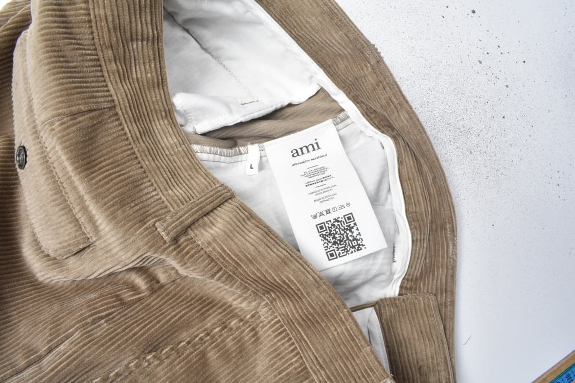 아미 캐롯핏 코듀로이 팬츠 골덴바지 L N0830 상품이미지9