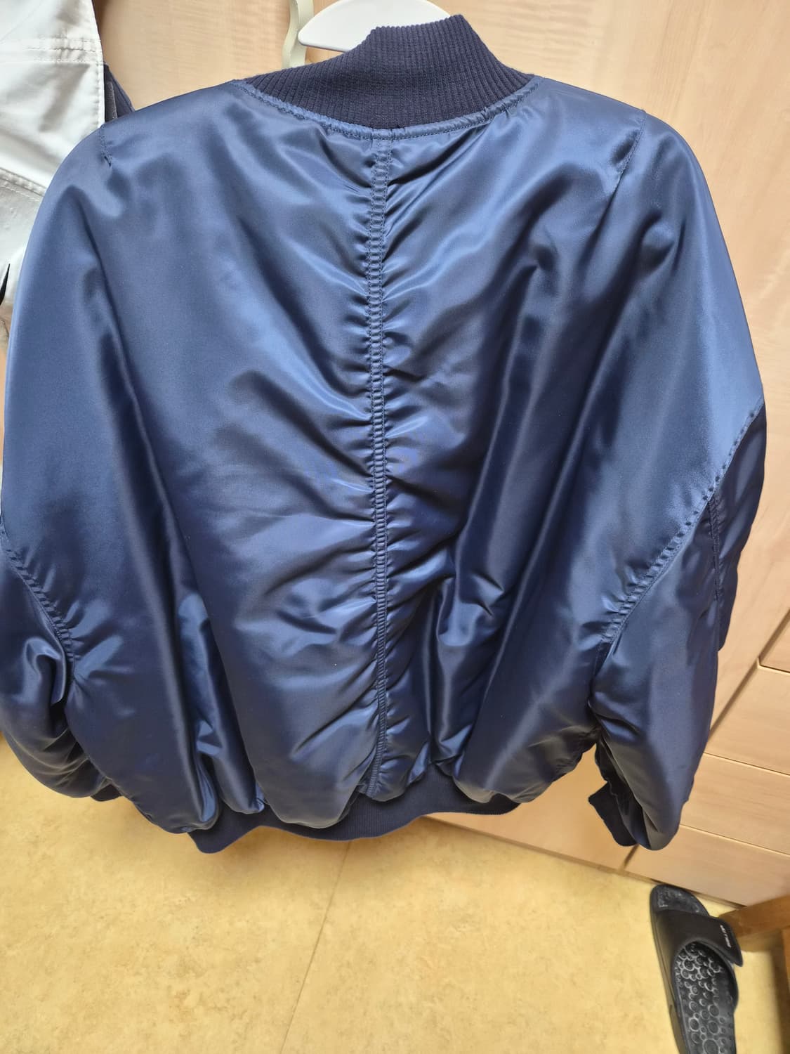 샵페어리 네이비 봄버 택있음 항공점퍼 상품이미지2