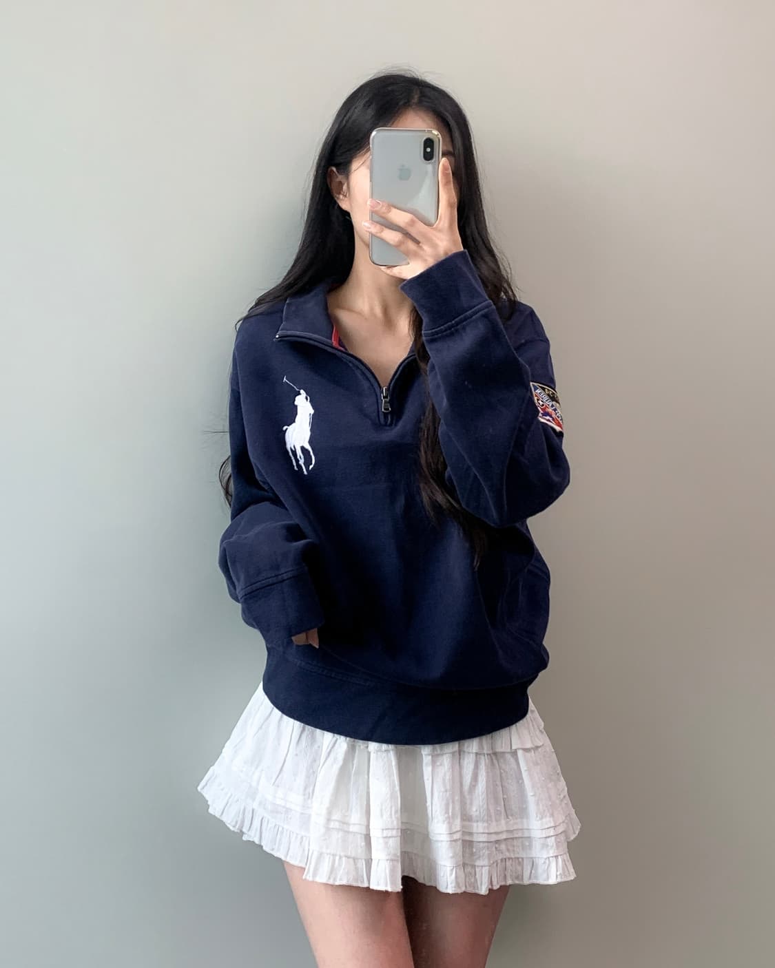 폴로 빅포니 반집업 니트  상품이미지2