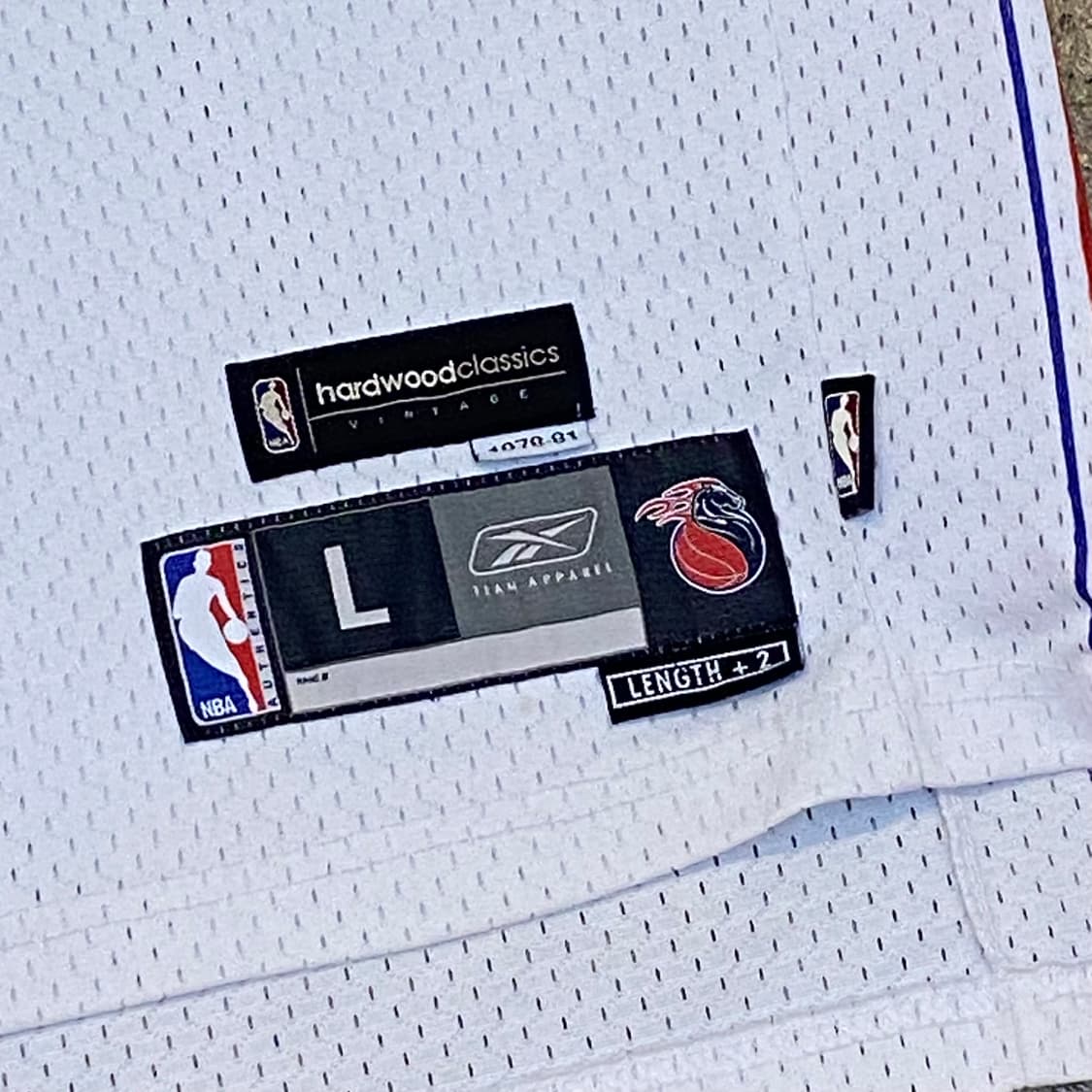 미국 빈티지 리복 NBA 디트로이트 피스톤즈 윌리스 농구유니폼 상품이미지7