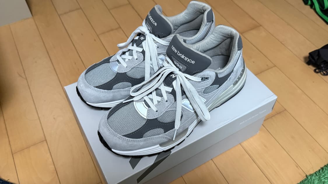 뉴발란스 992 그레이 275 사이즈 상품이미지1