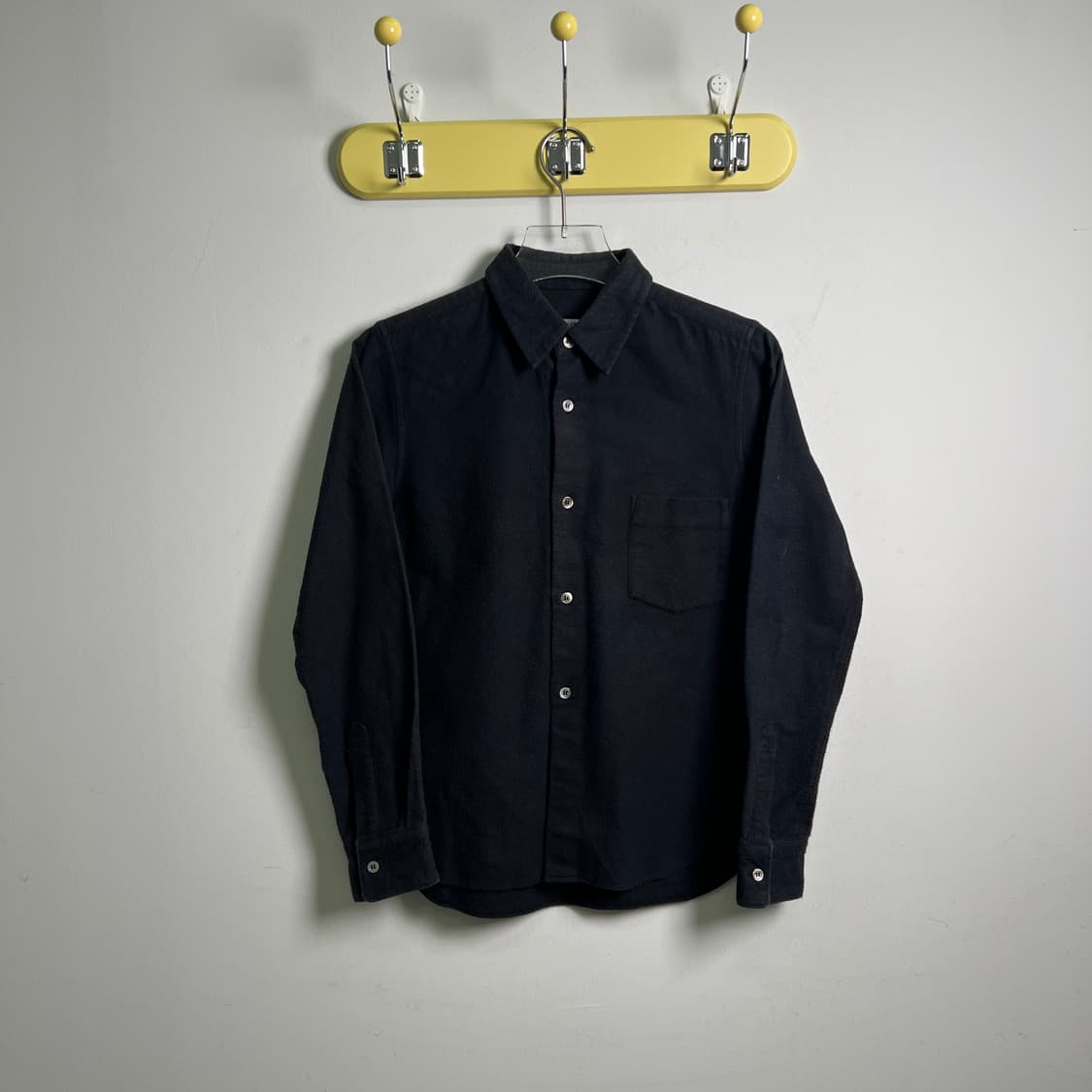 꼼데가르송 로브 드 샹브르 라인 울 셔츠 S 상품이미지1