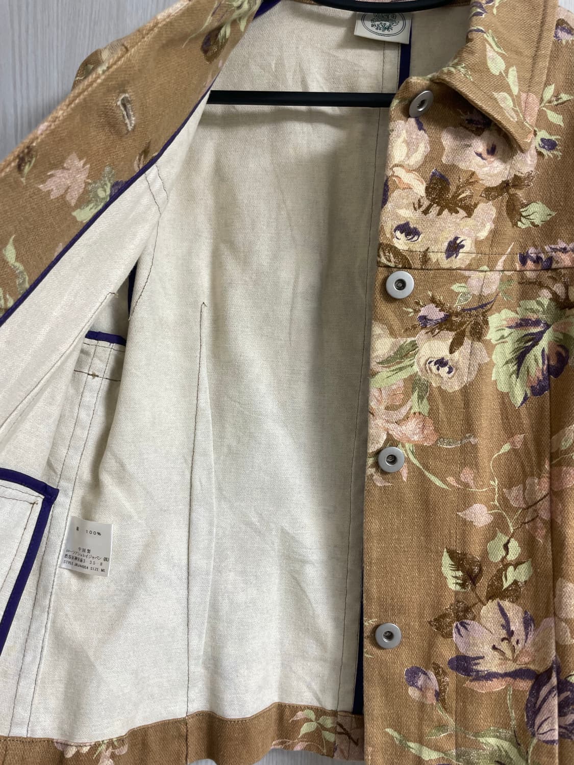 로라애슐리 빈티지 플라워 자켓  상품이미지5