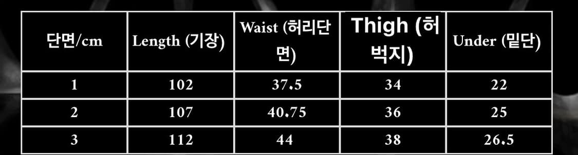 THUG CLUB 떠그클럽 더블니 레이저 데님 팬츠 3사이즈 상품이미지5