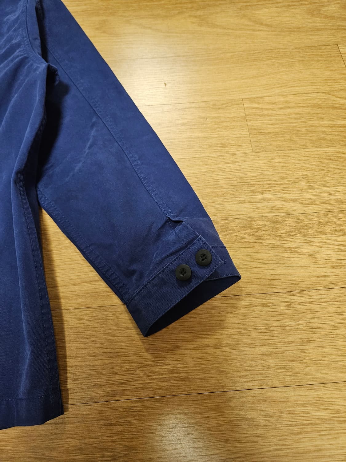 사운즈라이프 몰스킨 프렌치워크자켓(블루, L) 상품이미지5