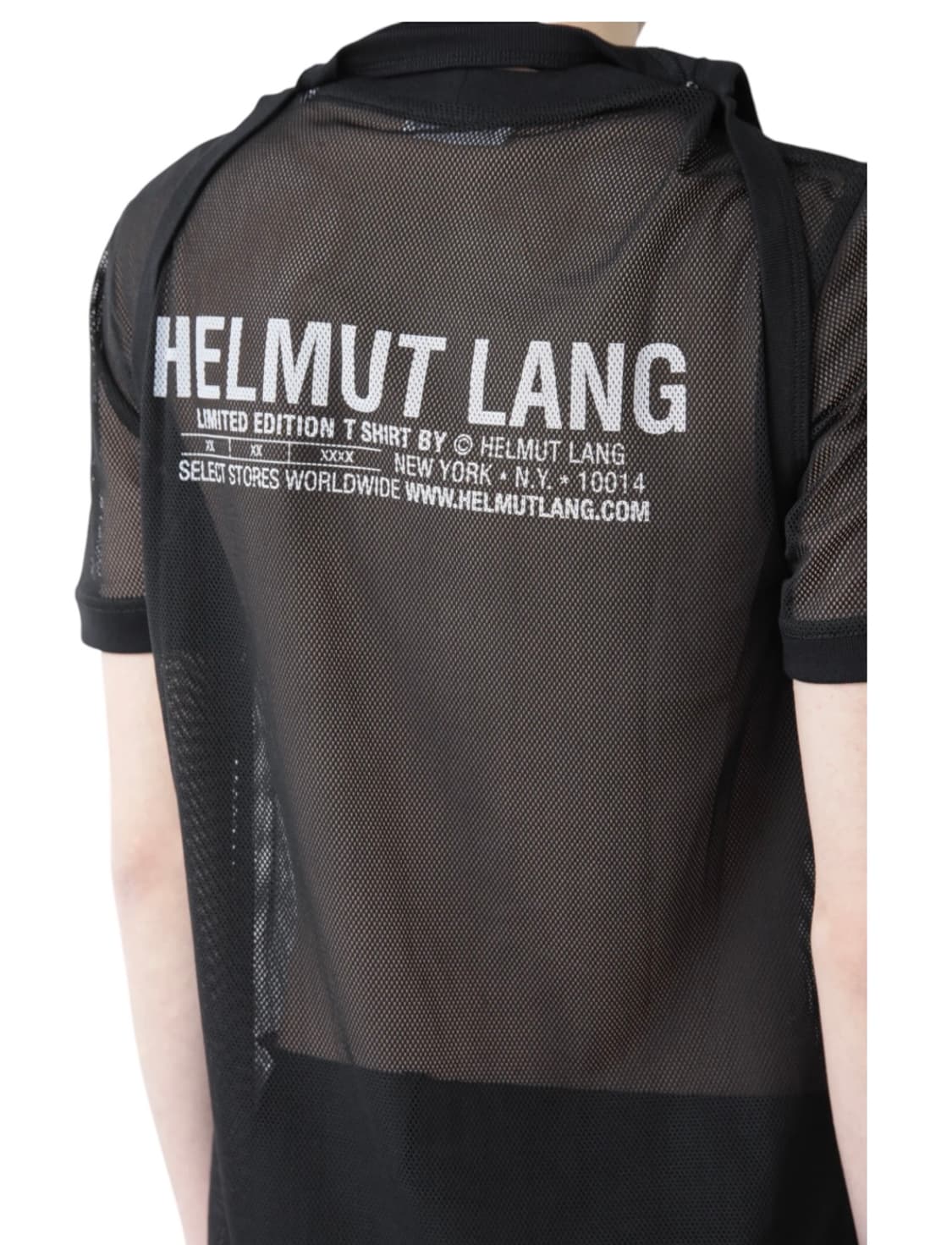 HELMUT LANG LOGO MESH TEE 상품이미지1