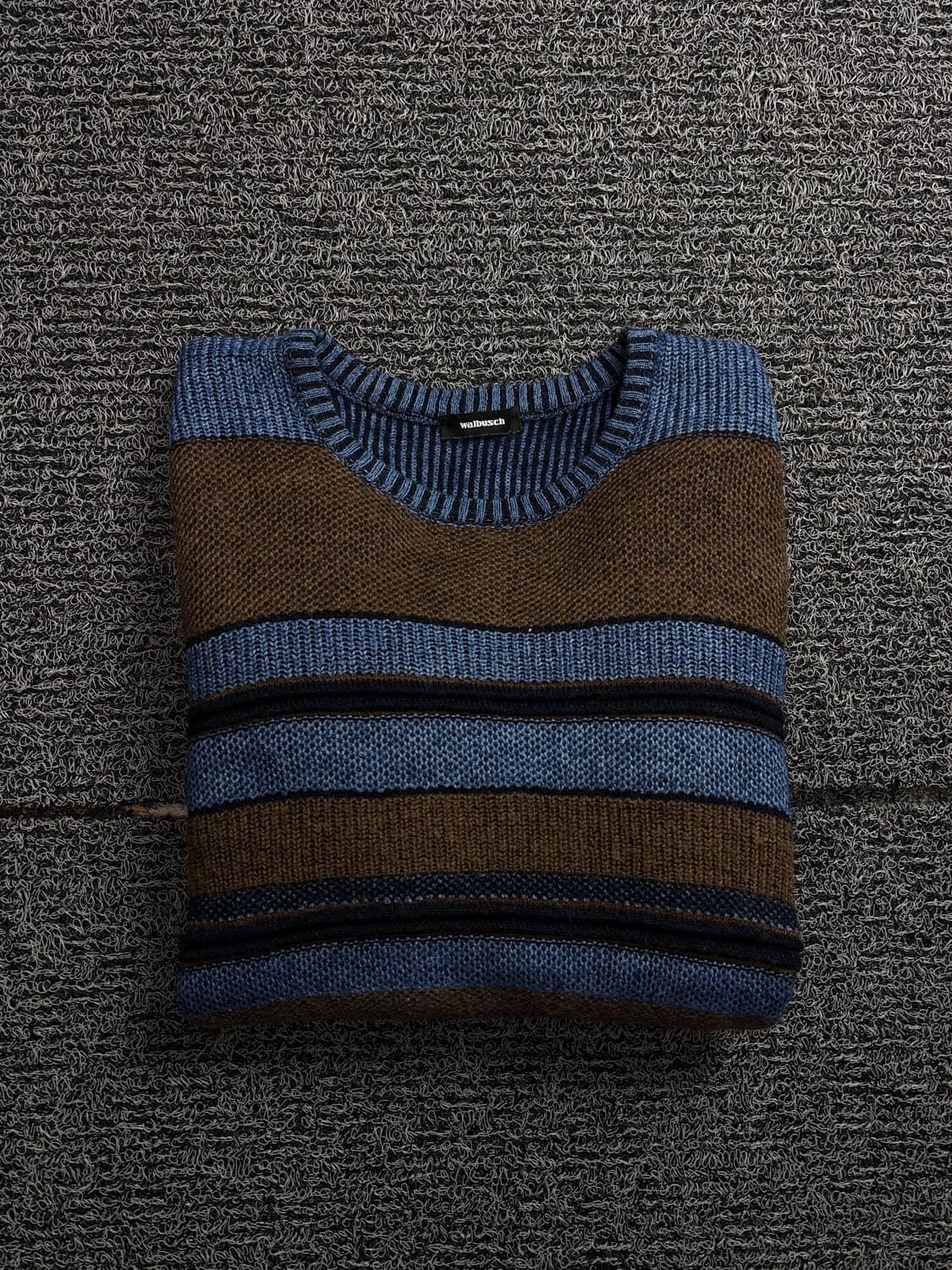 Walbusch 아카이브 빈티지 케이블 패턴 박시핏 스웨터 1949 상품이미지1