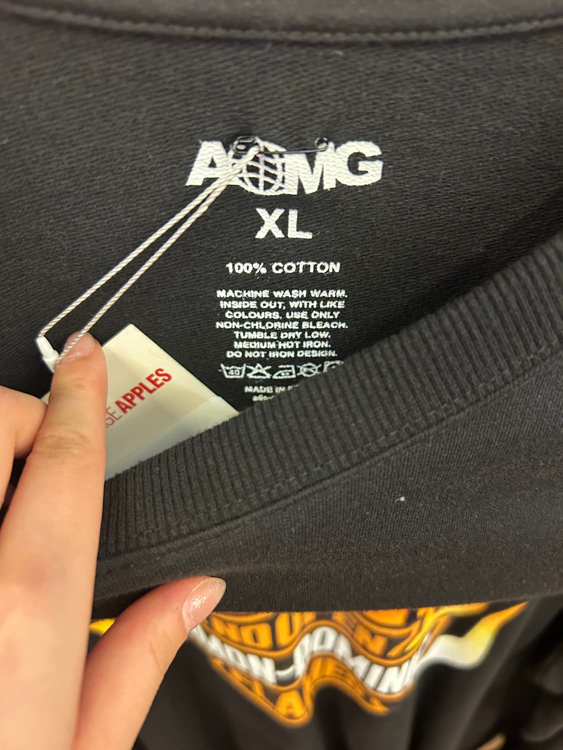 사이먼 도미닉 AOMG 블랙 긴팔 티셔츠 상품이미지3