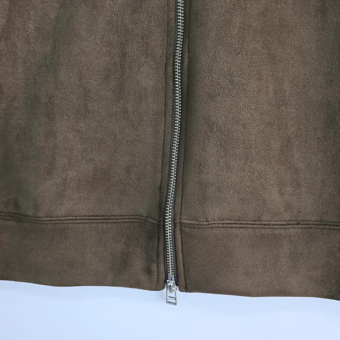 니코앤드 niko and 스웨이드 터치 집업 자켓 브라운 L 상품이미지4