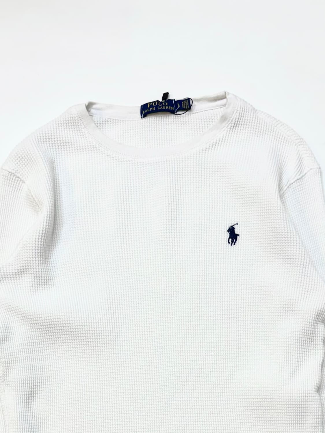 Polo 폴로 랄프로렌 여성 와플 긴팔니트 상품이미지2