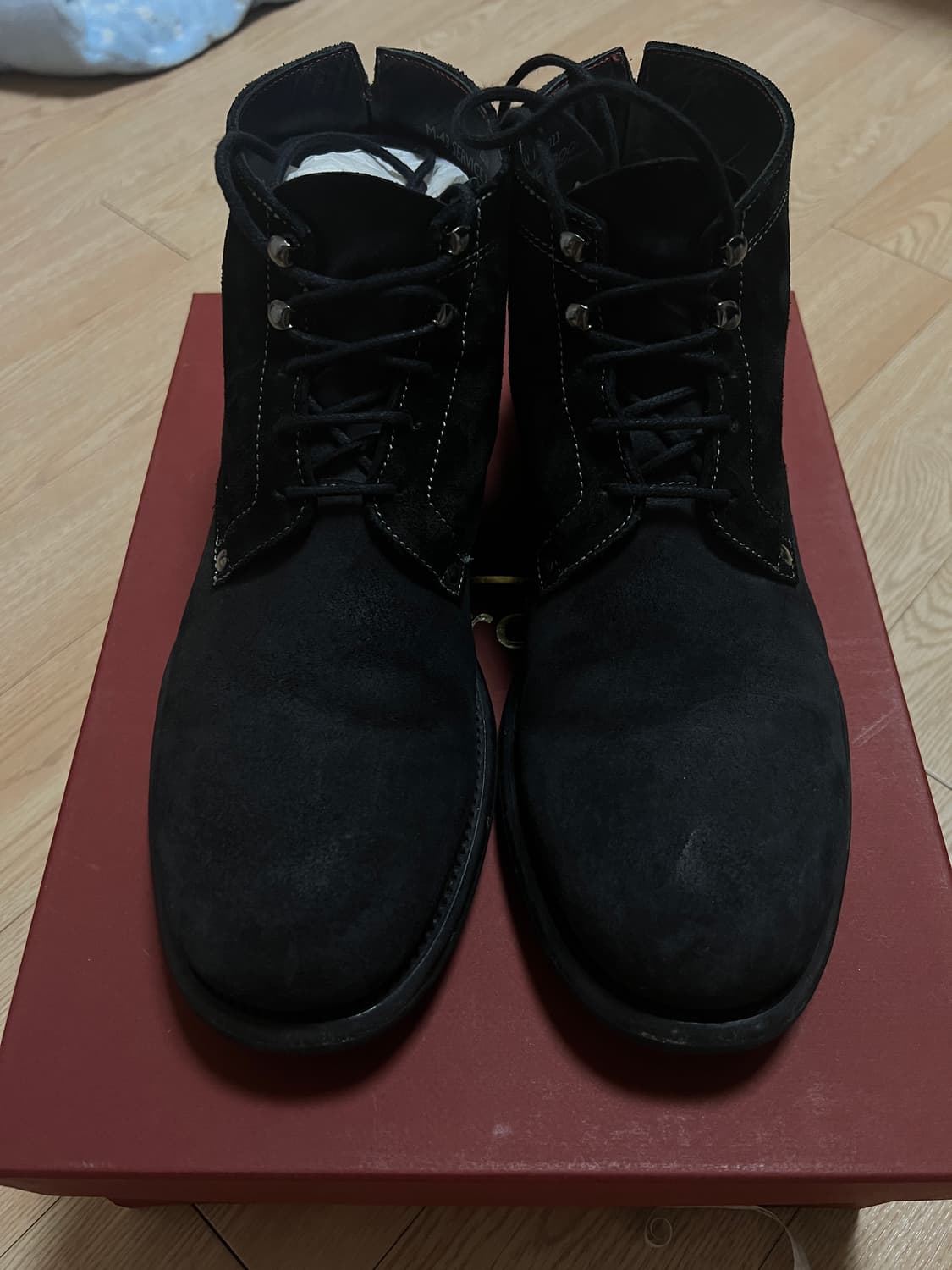 그라더스 grds 부츠02 블랙 255 스웨이드 상품이미지2