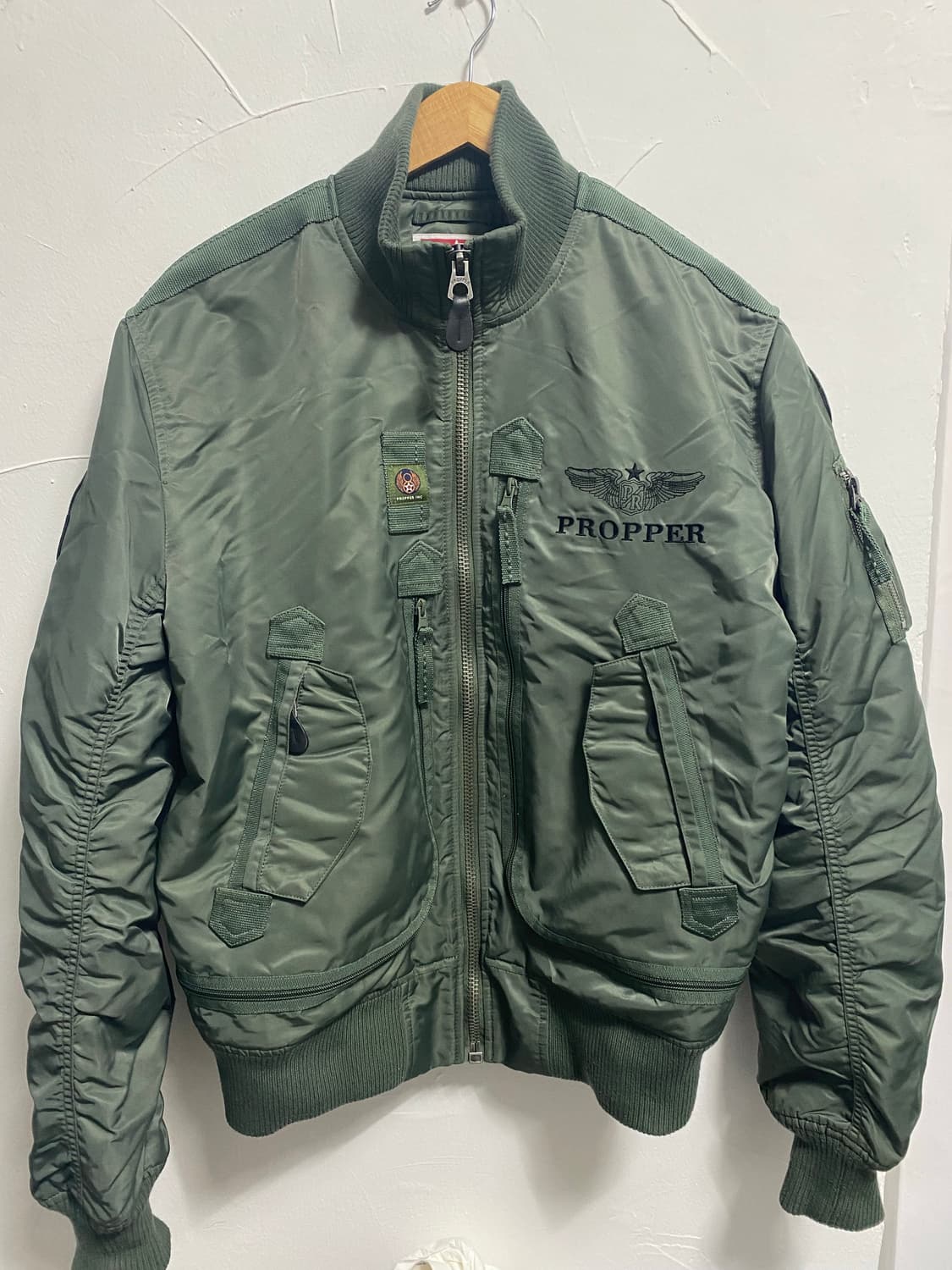 프로퍼 미군 에어포스 항공봄버 MA-1 카키 XL 상품이미지1