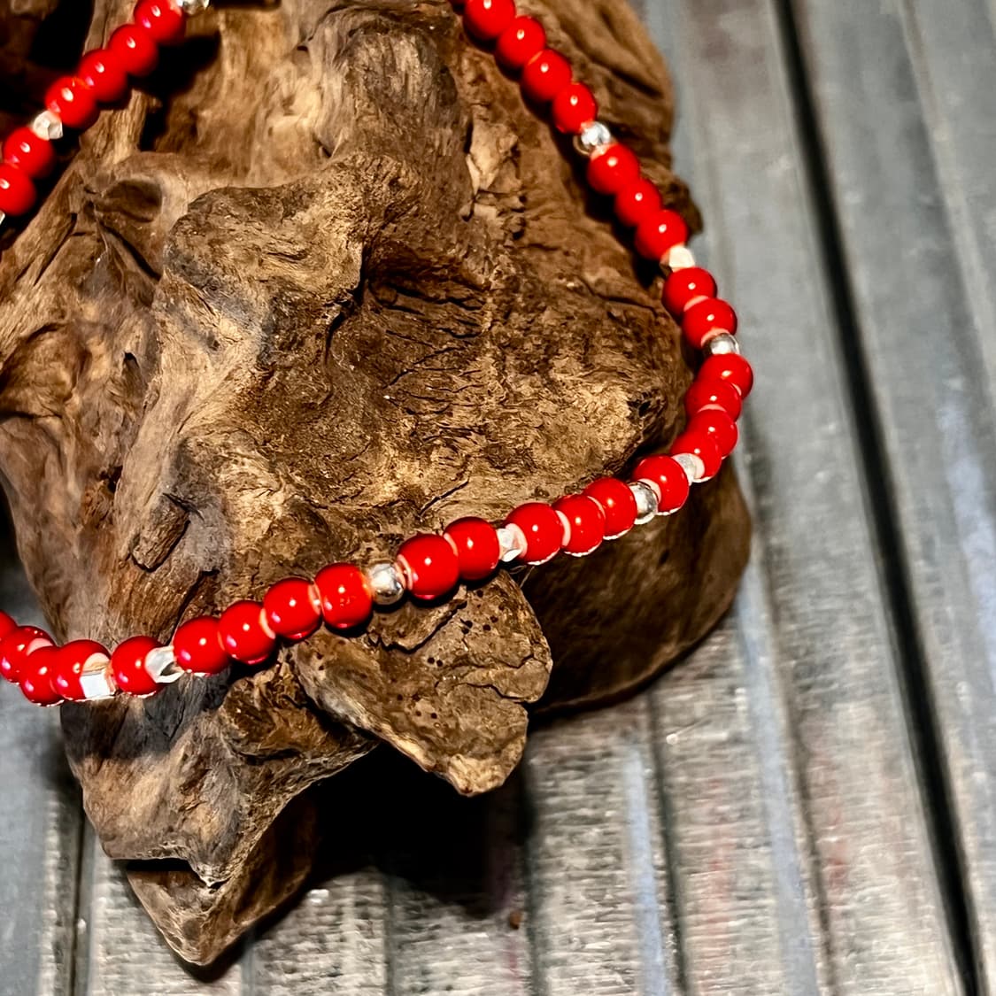 실버 비즈 팔찌 인디언주얼리 네이티브아메리칸 상품이미지3