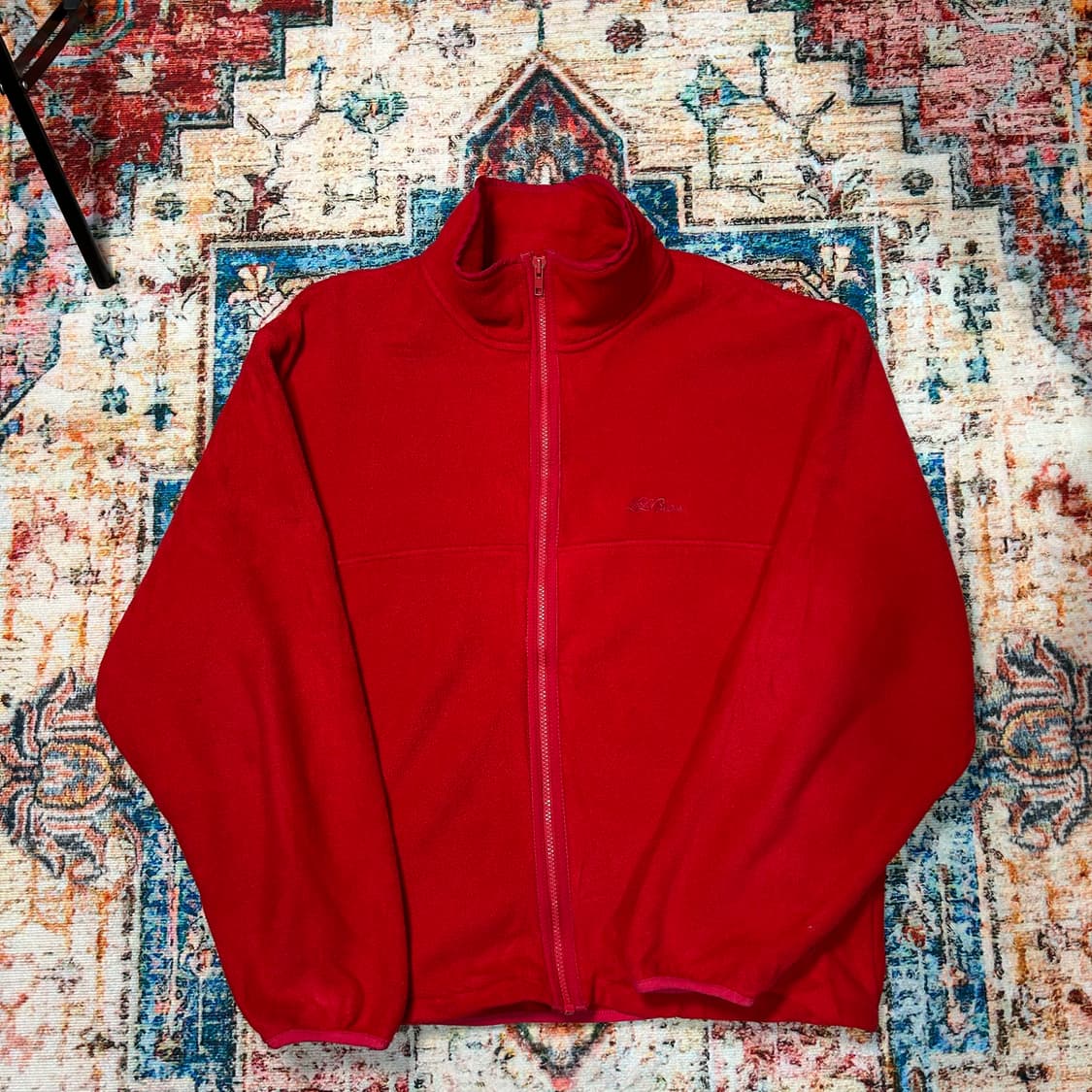 [XL] 80s 엘엘빈 자수로고 플리스 자켓 상품이미지1