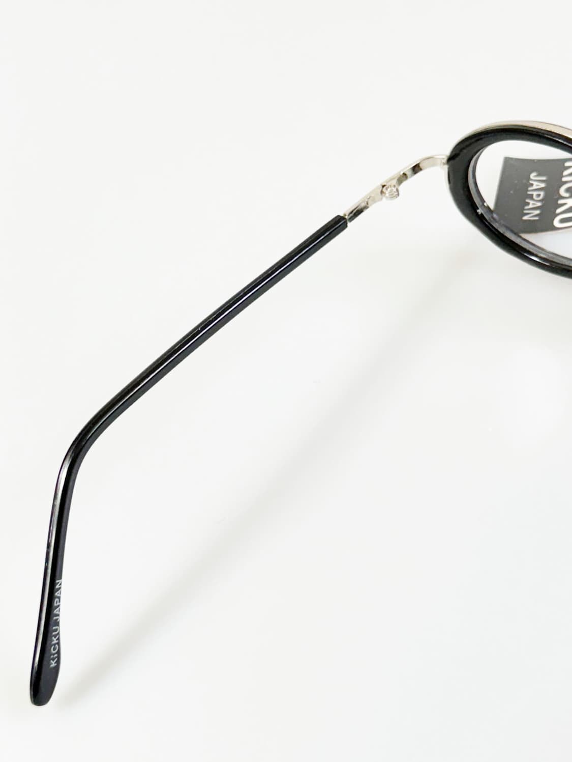 90s KICKU JAPAN 라운드 오벌 콤비네이션 빈티지 안경 상품이미지7