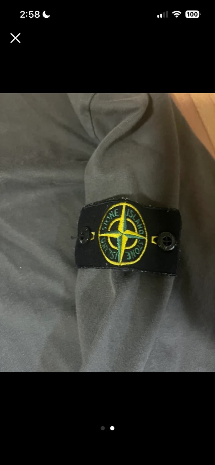 (급처)스톤아일랜드 롱슬리브(백화점 한글택)XL 상품이미지2