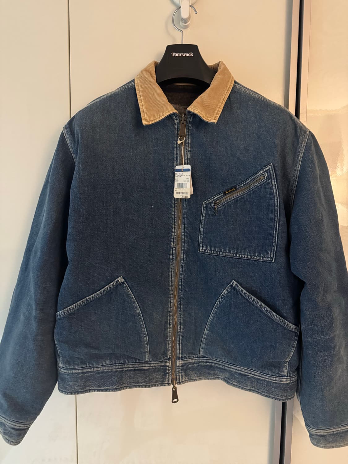 캐피탈 11.5온즈 데님 본 라이닝 리버시블 자켓 3 사이즈 상품이미지1