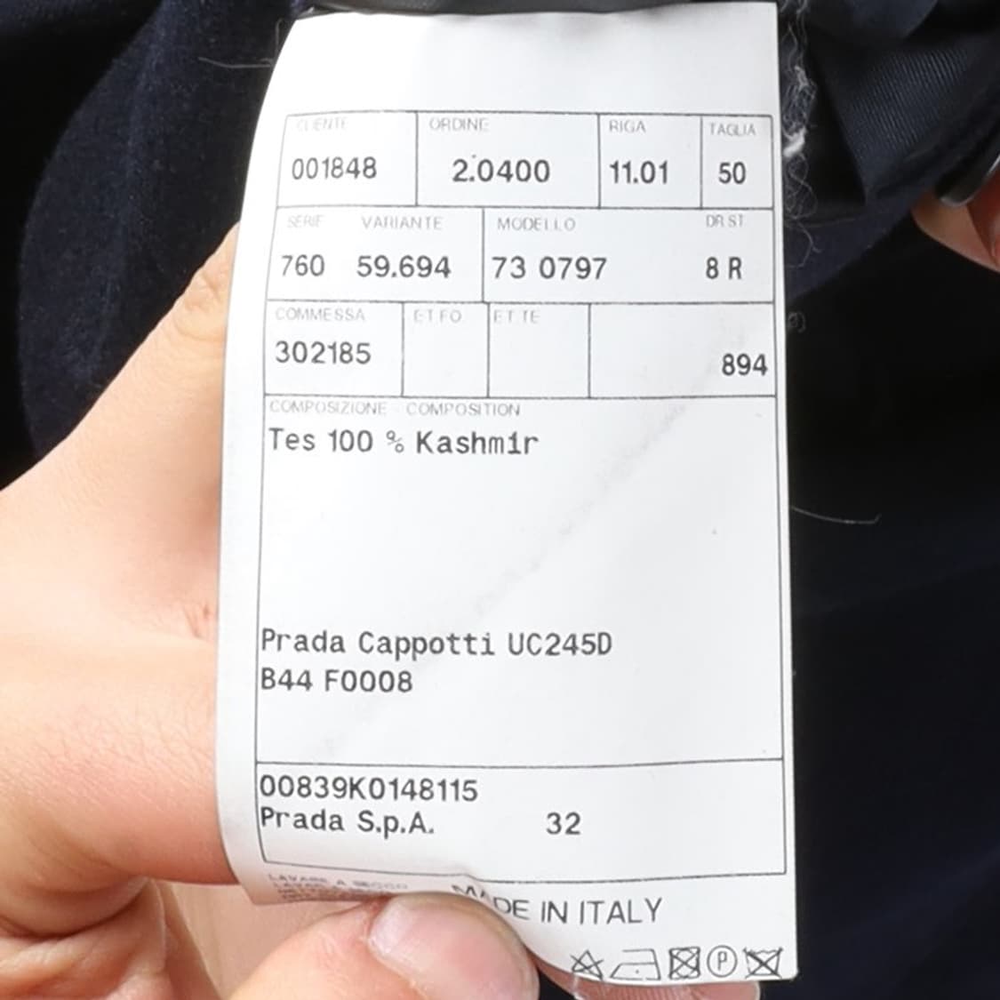 프라다 Prada Cashmere Coat

 상품이미지8