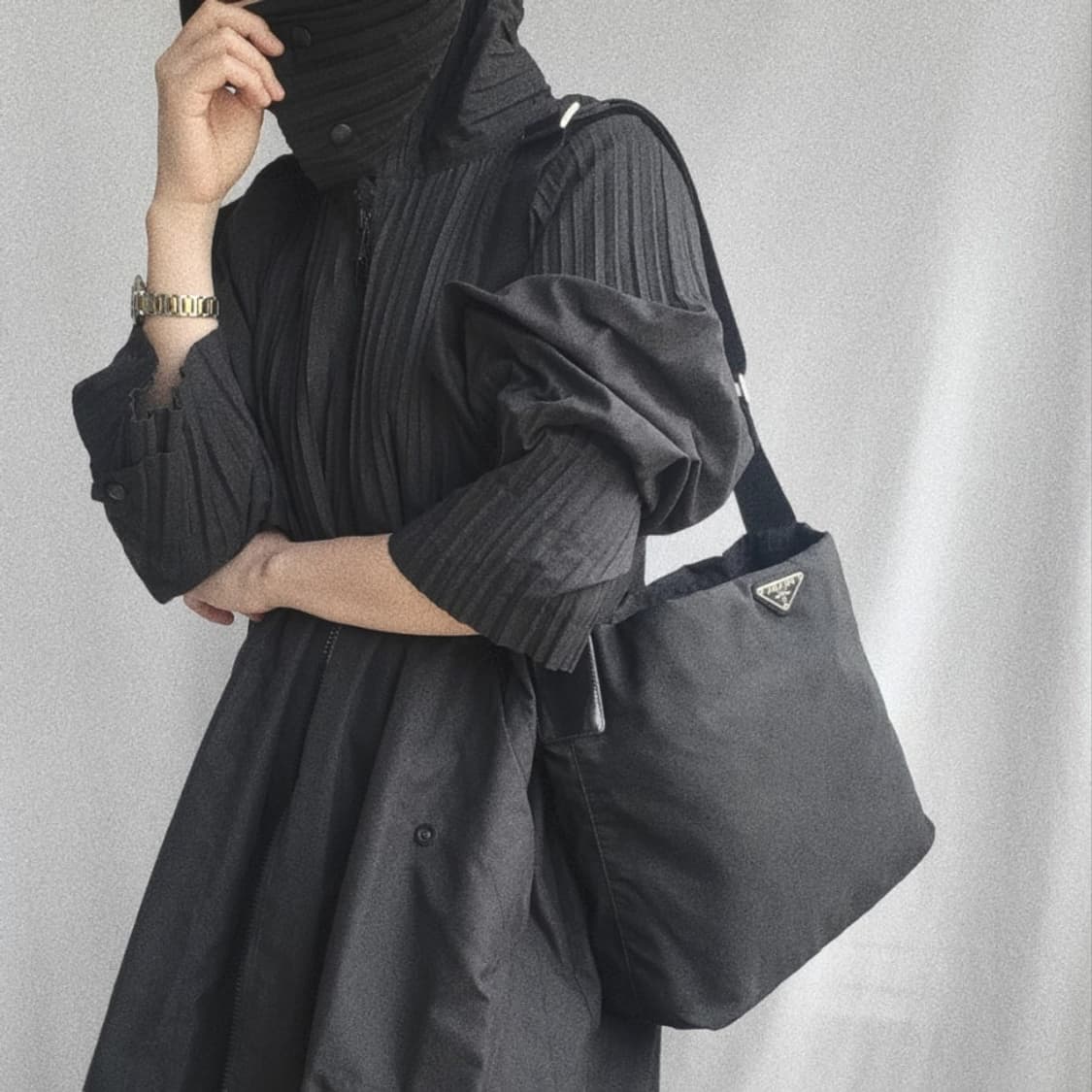 [정품 PRADA] 프라다 포코노 나일론 크로스백 남녀공용 상품이미지8