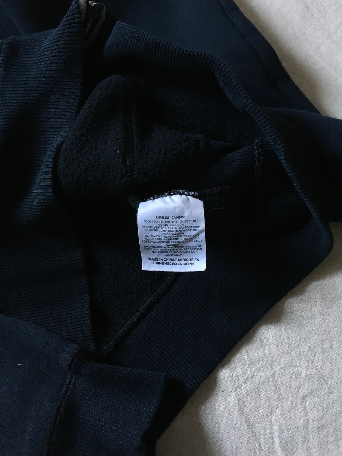 나이키 스우시자수 후드집업 상품이미지5