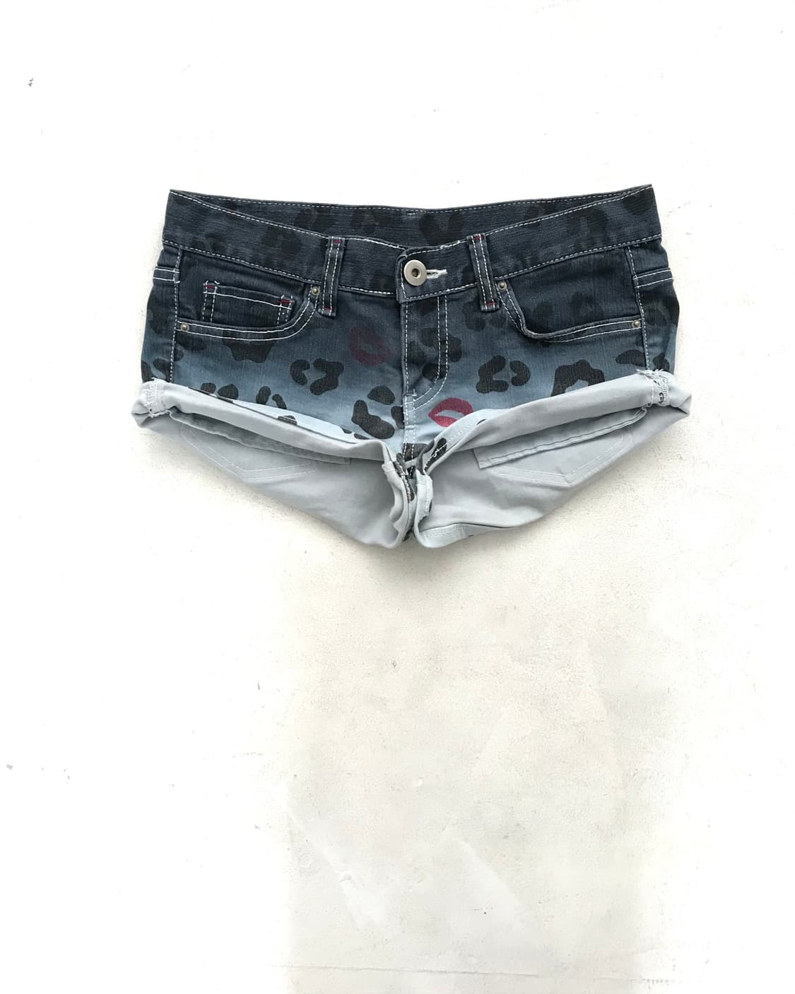 Kiss mark 💋 leopard gradation shorts 상품이미지3