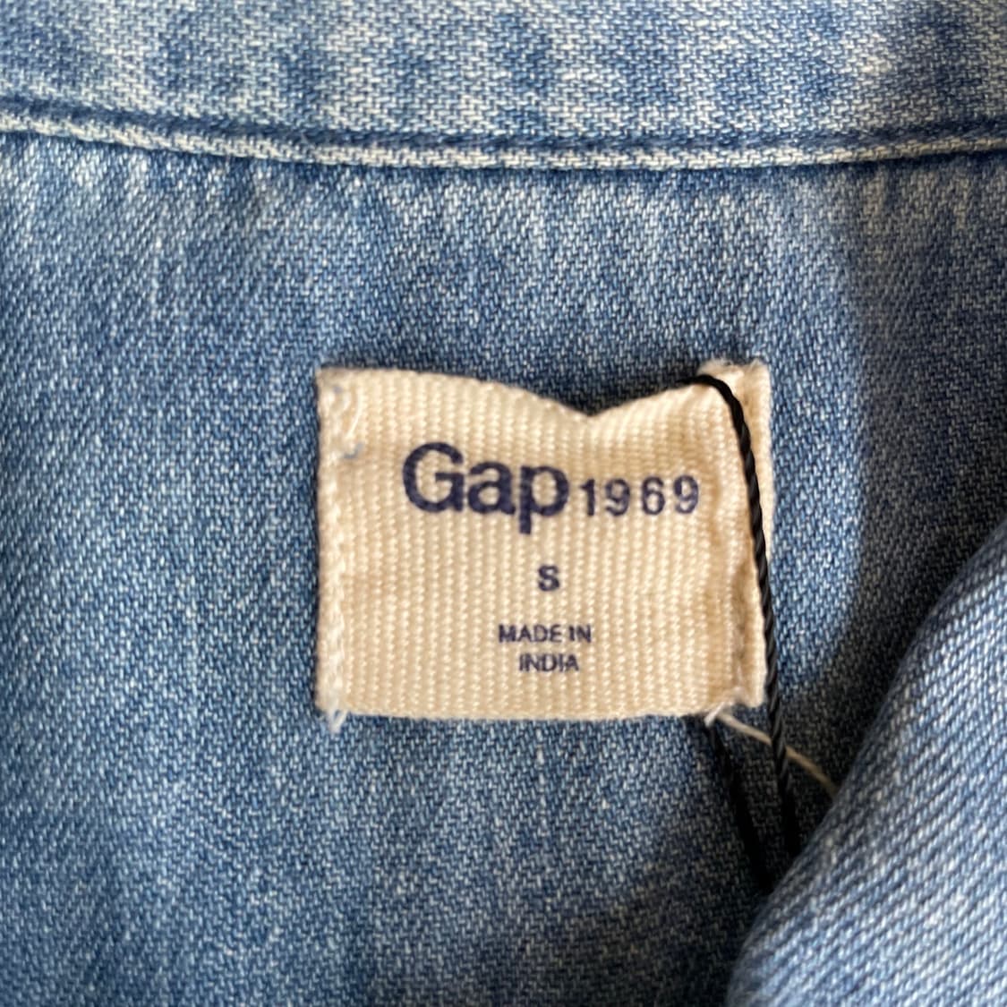 Gap 갭 웨스턴 투포켓 데님 긴팔 셔츠 S 상품이미지5
