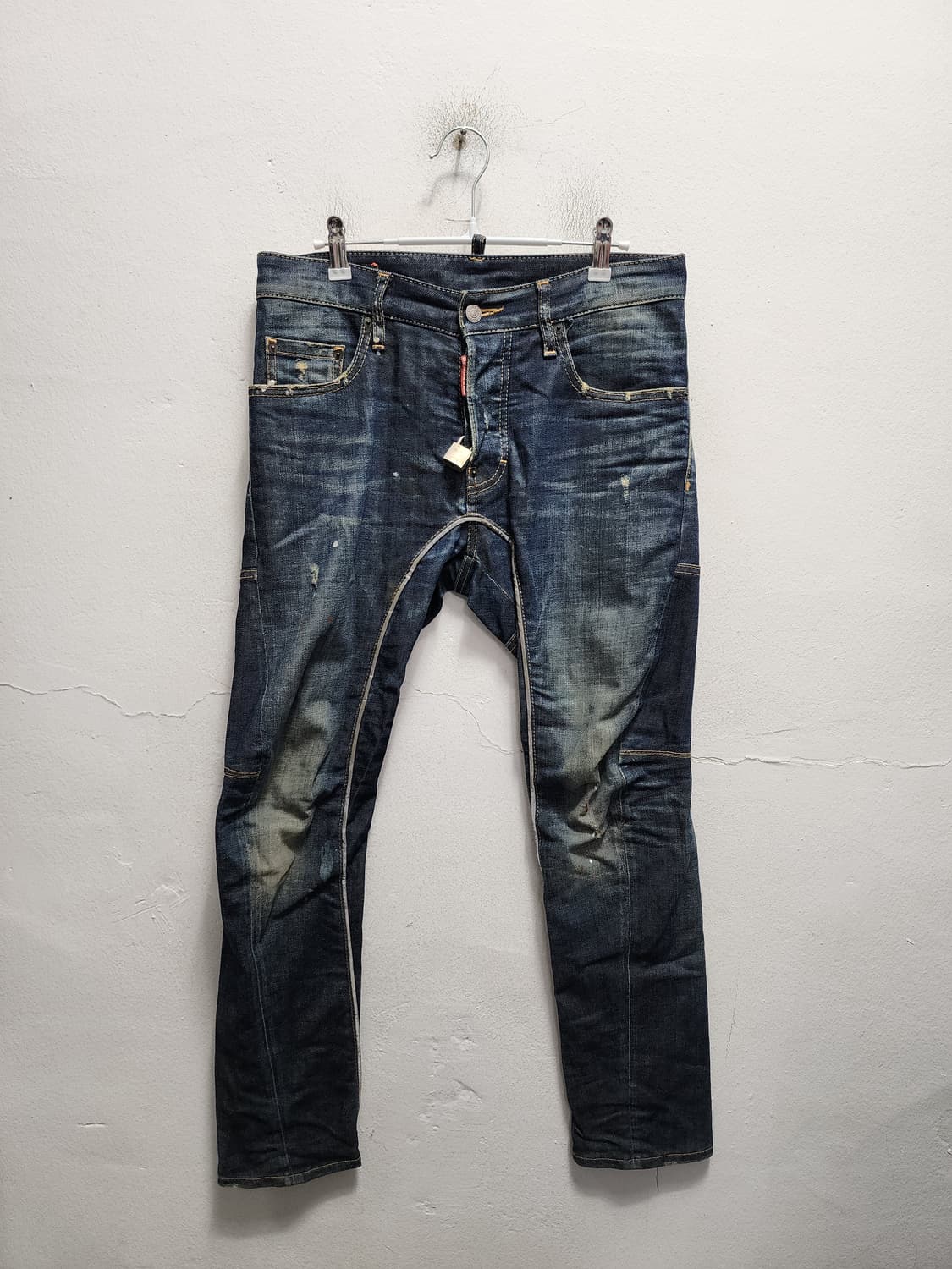 디스퀘어드2 자물쇠 디테일 리플렉티브 파이핑 청바지 상품이미지2