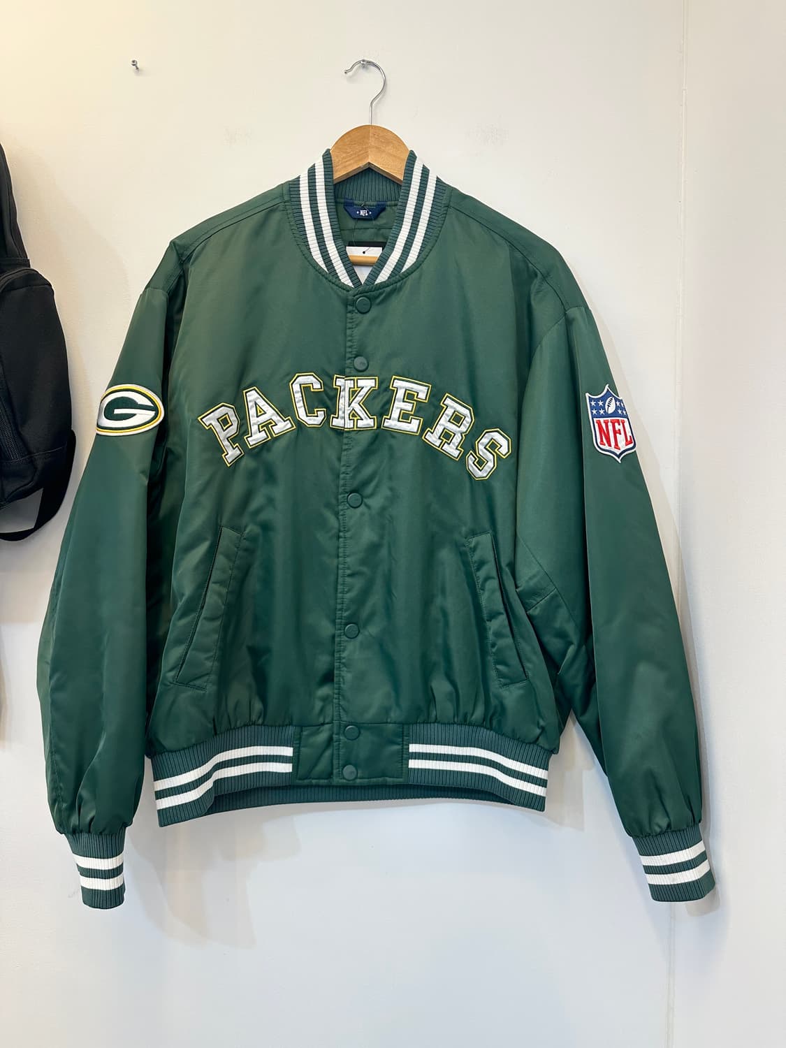 L) NFL packers 그린 봄버 자켓 상품이미지1