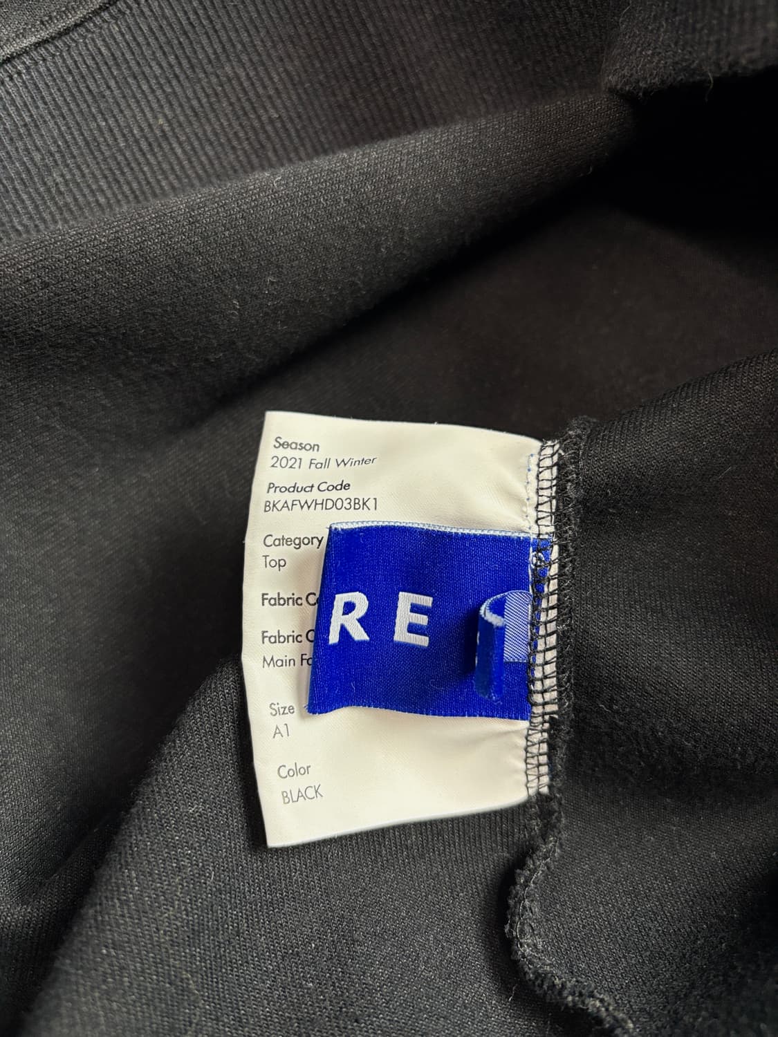 아더에러 에드모어 로고 스티치 해비코튼 후디 2172 상품이미지3