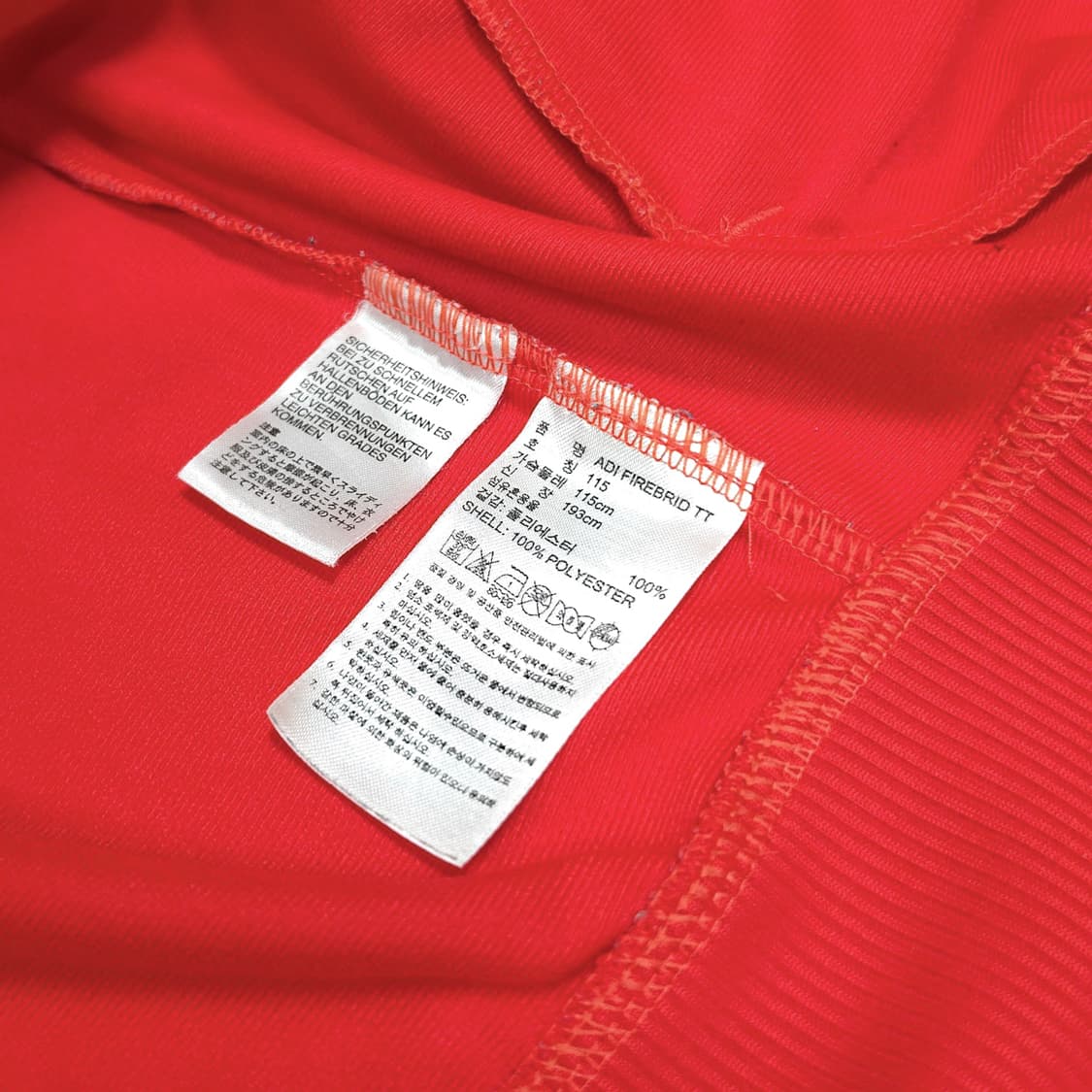 [115] 아디다스 레드&오렌지라인 파이어버드 트랙탑 져지 상품이미지8