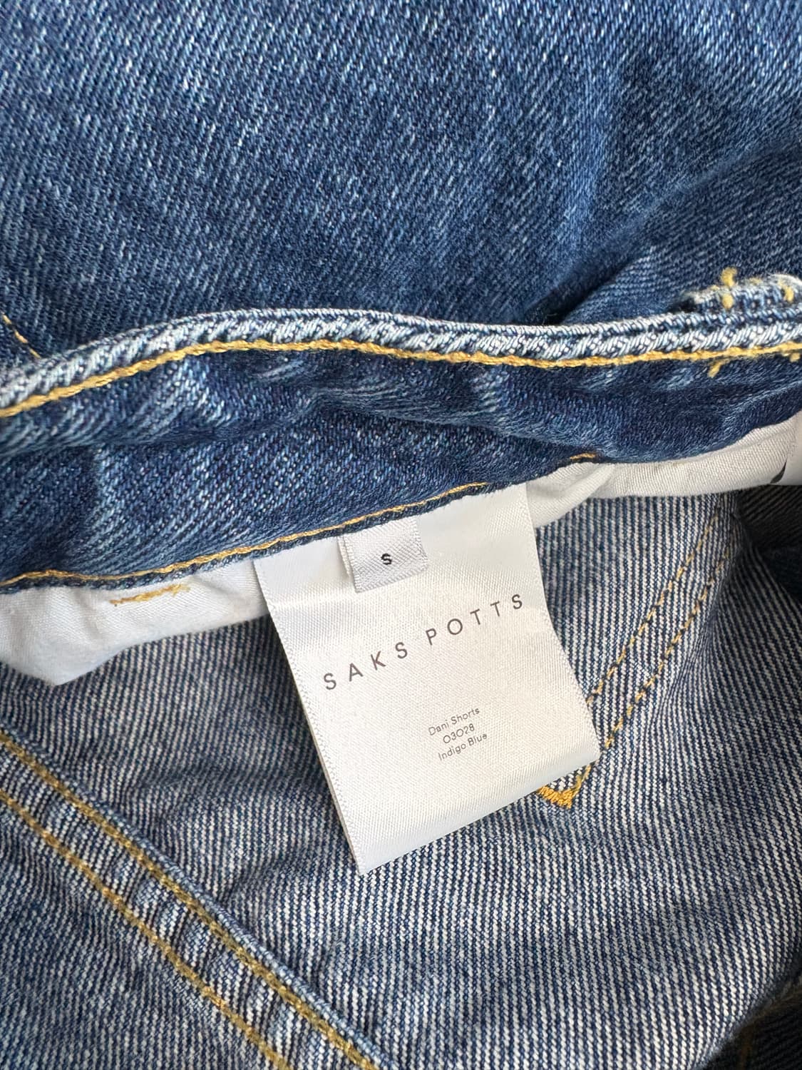 Saks Potts dani 데님쇼츠 상품이미지7