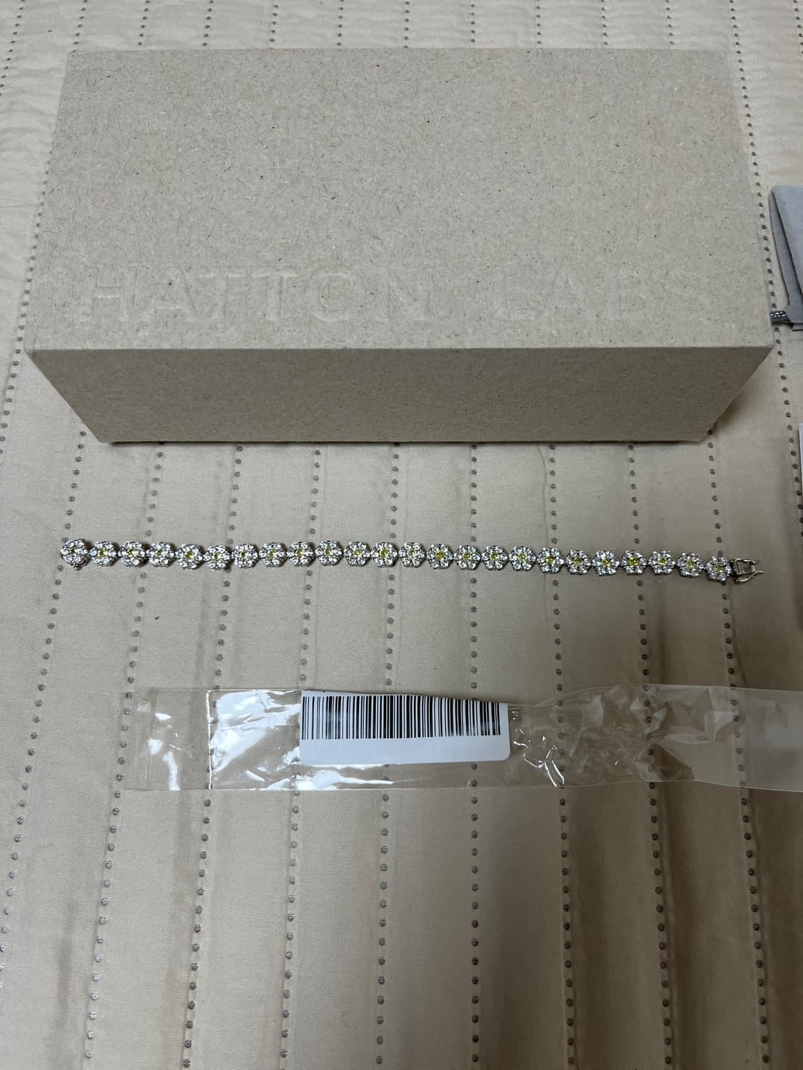 Hatton labs 해튼 랩스 데이지 체인 크리스탈 테니스 팔찌 상품이미지5