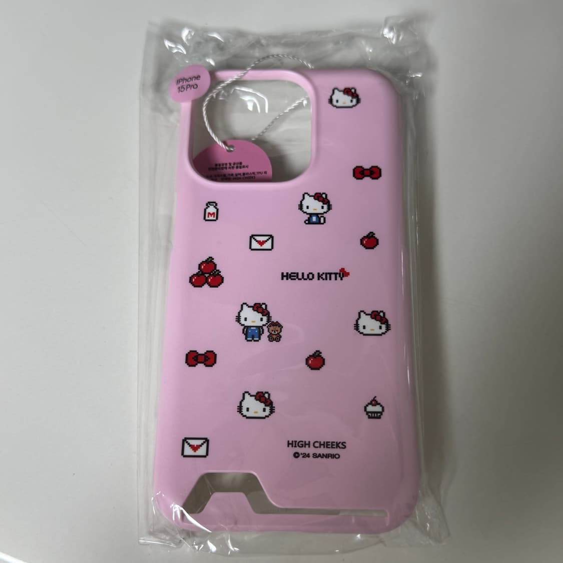 하이칙스 산리오 헬로키티 아이폰 15프로 케이스 상품이미지2