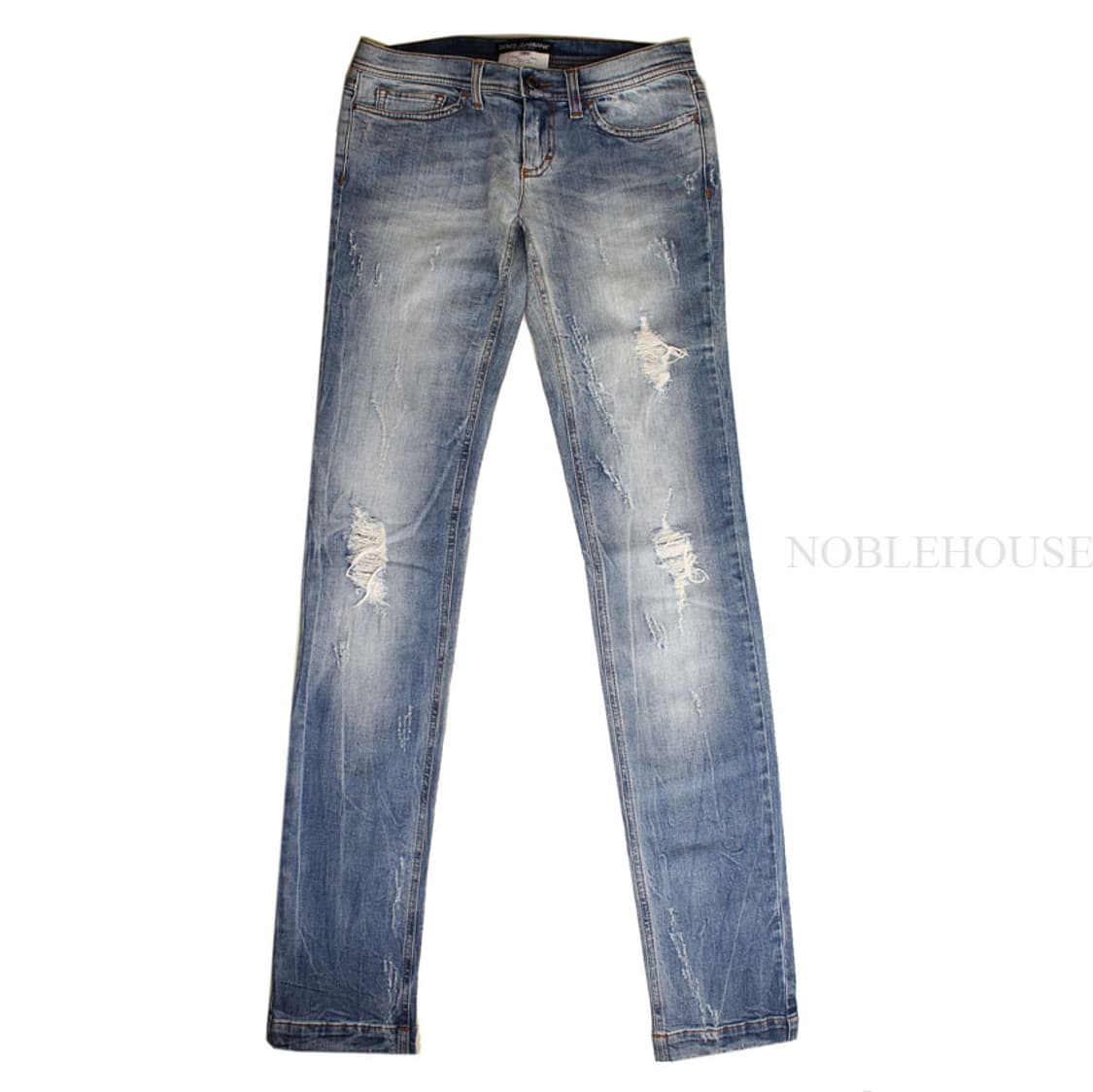 돌체앤가바나 블루 데미지 워싱 데님팬츠 36 상품이미지1
