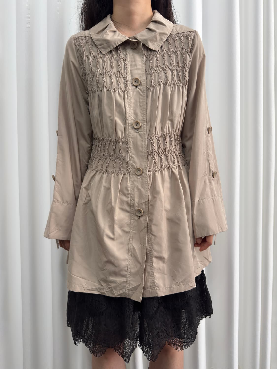 design beige jacket 상품이미지1