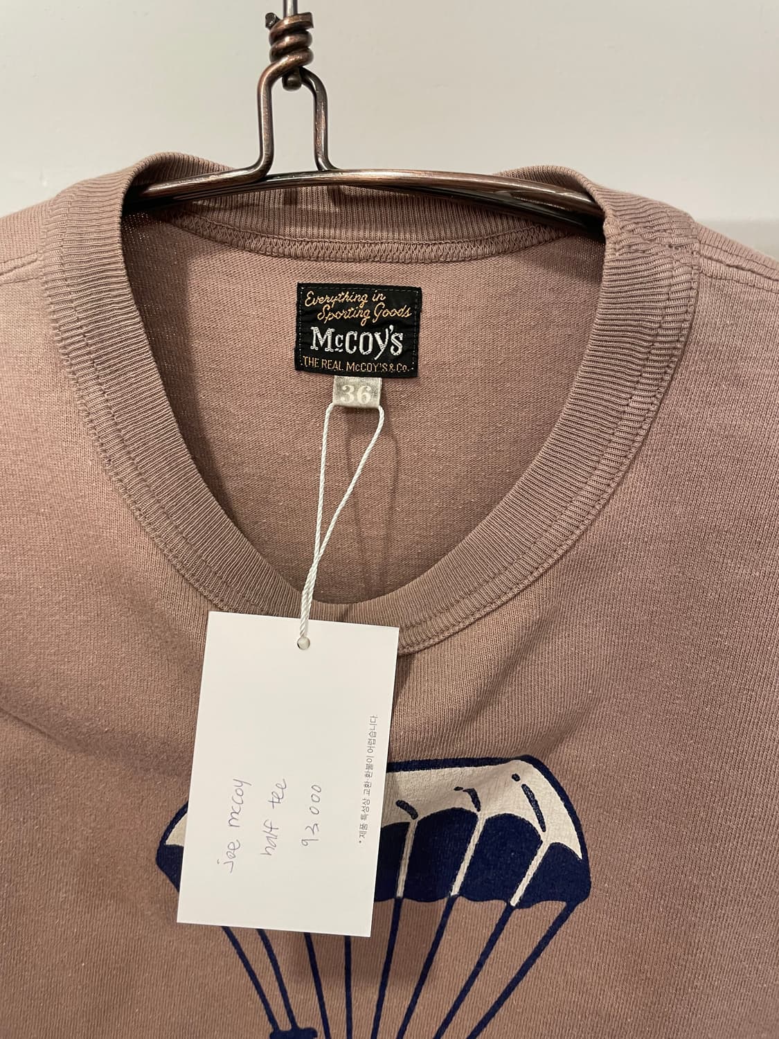 THE REAL MCCOY half tee 상품이미지2