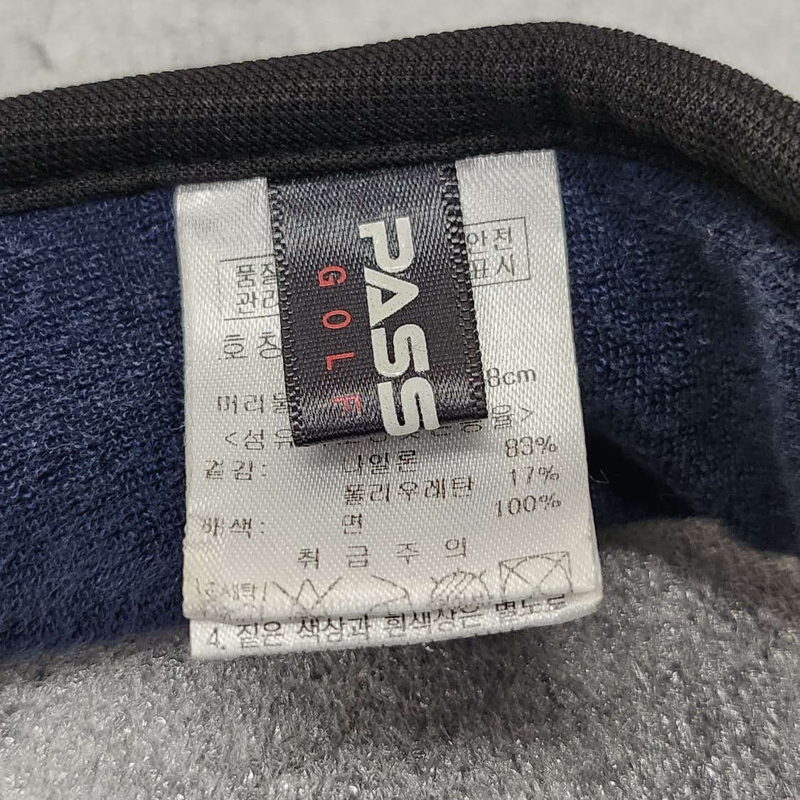 파사디 정품 골프 썬캡 58cm 상품이미지7