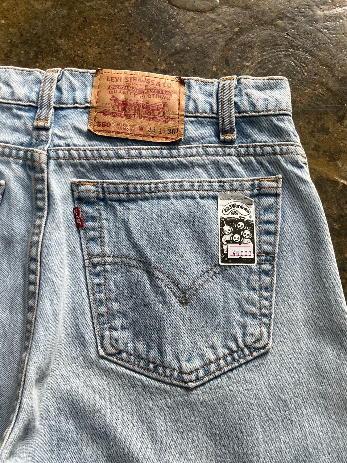Levi's 550 Denim Shorts 상품이미지4