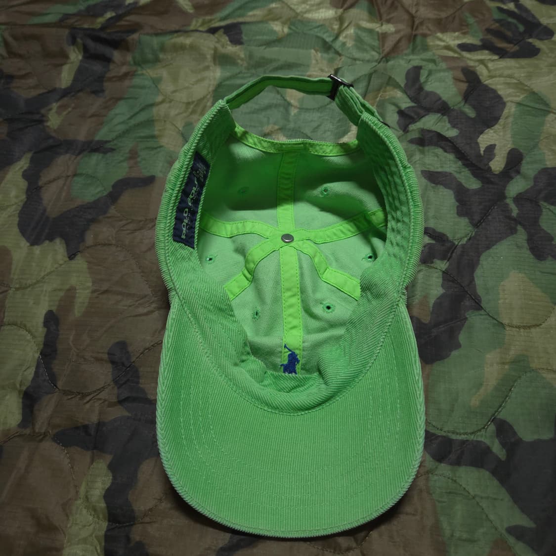 90s Vintage Polo Golf Corduroy Cap 폴로 캡 상품이미지3