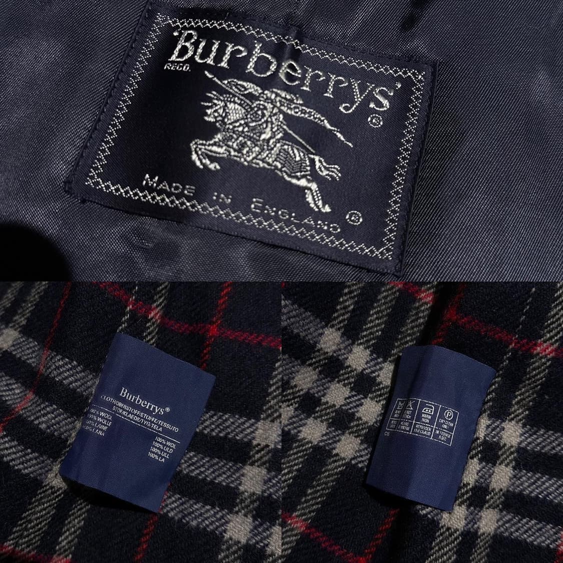 버버리 체크 내피 싱글 트렌치 코트 상품이미지5