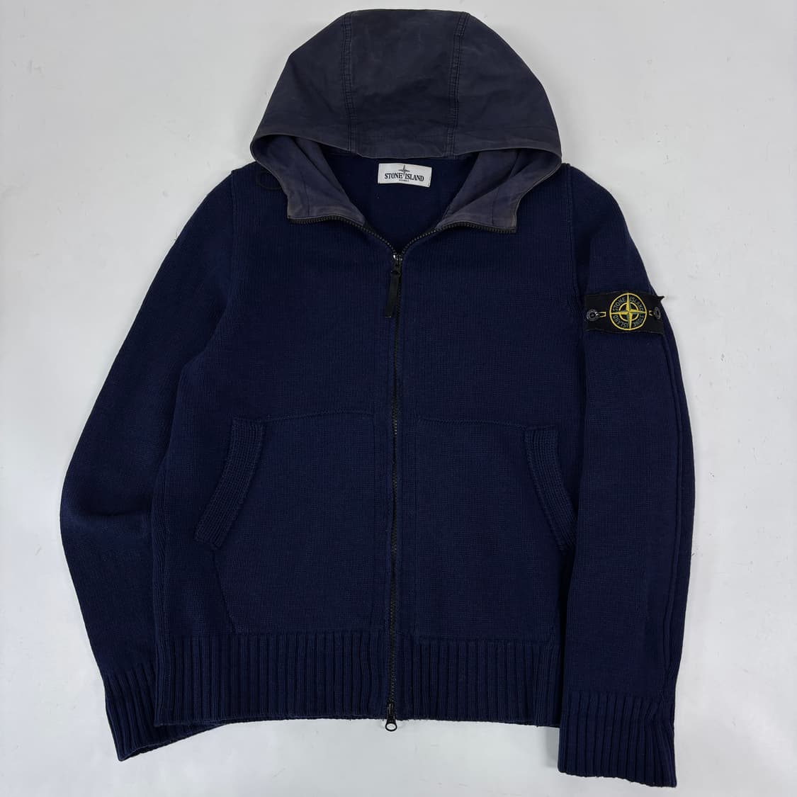 스톤아일랜드 니트 후드집업 상품이미지4