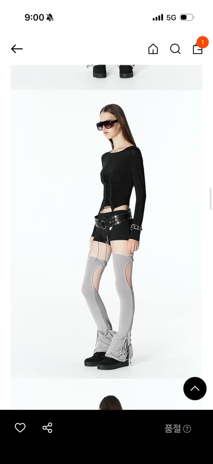 2000아카이브스 XENA CORSET TOP (BLACK) 상품이미지4