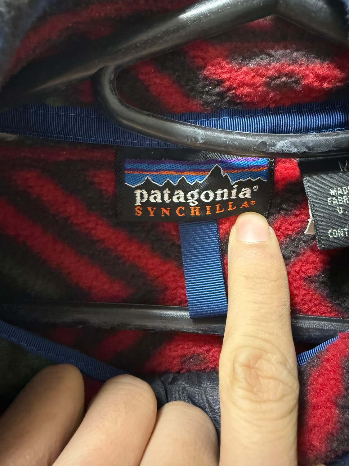 파타고니아 패턴 플리스 풀오버 상품이미지3