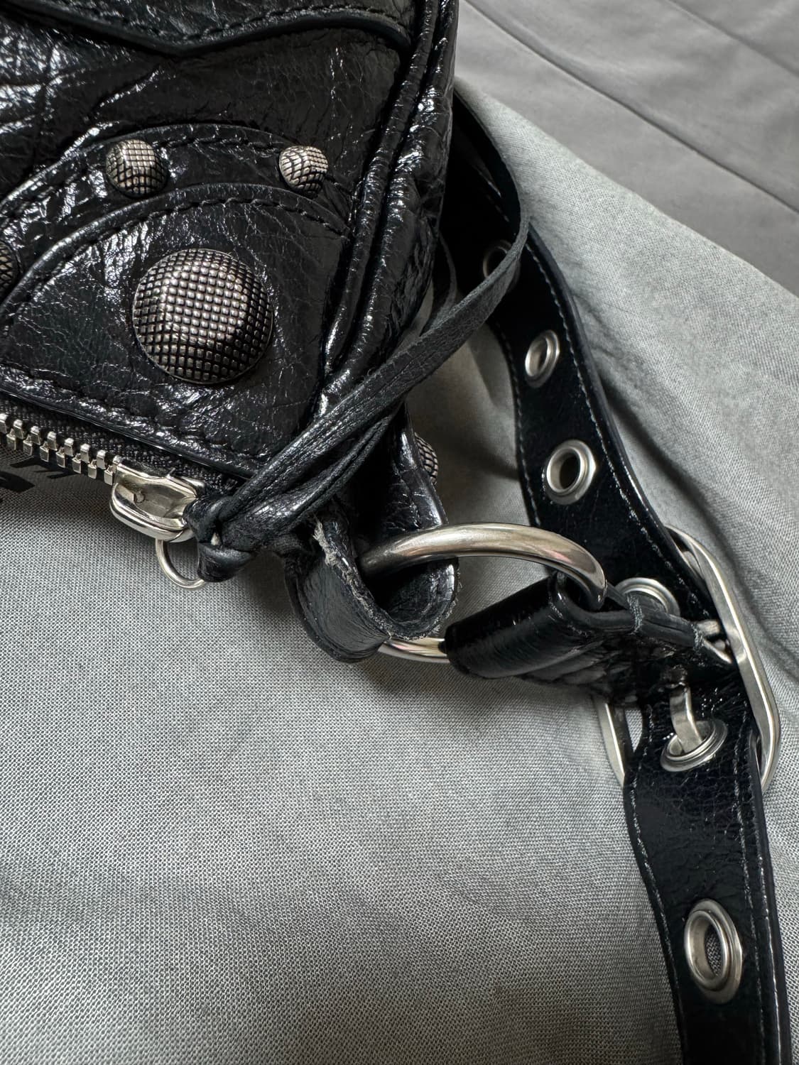 발렌시아가 르카골 S 스몰 블랙 (카드지갑 포함) 상품이미지6