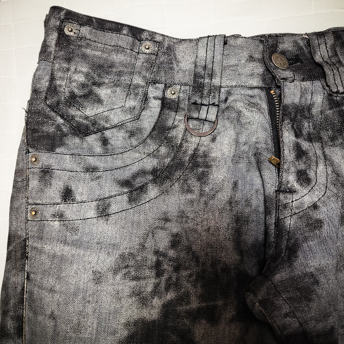 '00s archive Coated Flare Pants 상품이미지2