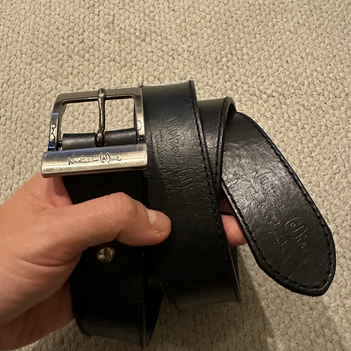 넘버나인 Number Nine 빈티지 레더 벨트 상품이미지7